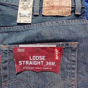 Levi's Relaxed Fit Straight Zip Fly (38/30)*NWT"